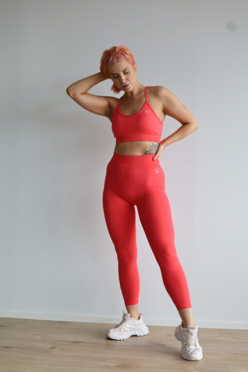 Basic seamless bra, punainen